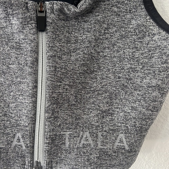 TALA ZIP FRONT SPORTS BRA - Picture 2 of 6